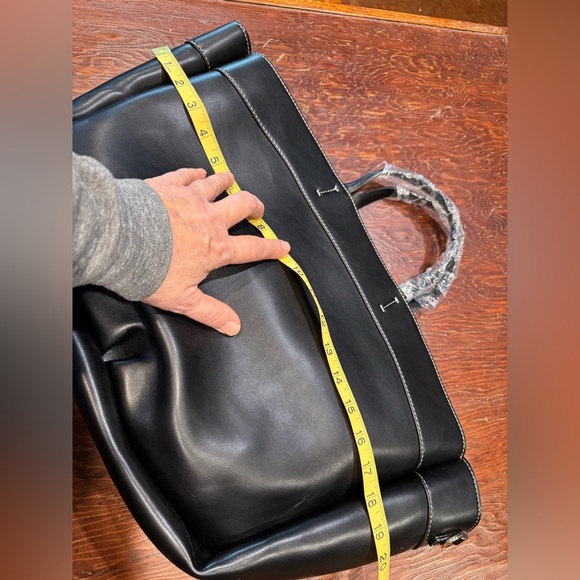 ANTHROPOLOGIE Top Handle Large Tote - Picture 10 of 10